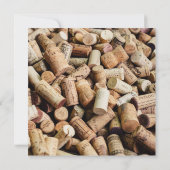 Wijnkurk foto, Stock de Bar Koppels Douche 2 Kaart (Achterkant)