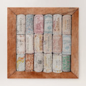 Wijnkurk Trivet Legpuzzel (Horizontaal)