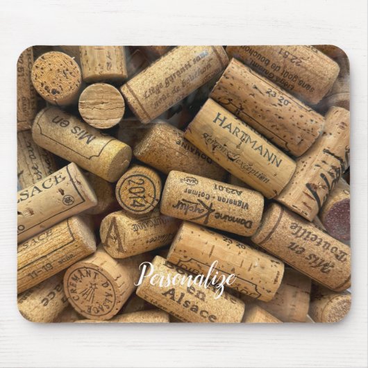 wijnkurkcluster muismat (Voorkant)