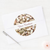Wijnkurken Aangepaste Stickers (Envelop)