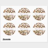 Wijnkurken Aangepaste Stickers (Vel)