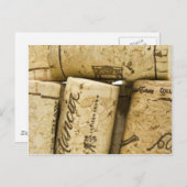 Wijnkurken Briefkaart (Voorkant / Achterkant)