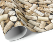 Wijnkurken Cadeaupapier (Rol Hoek)