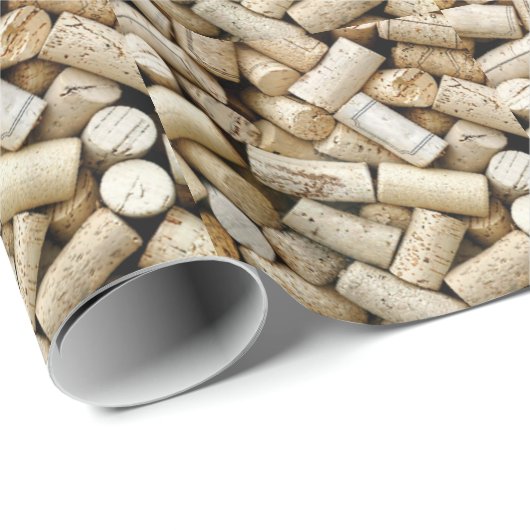 Wijnkurken Cadeaupapier (Rol Hoek)
