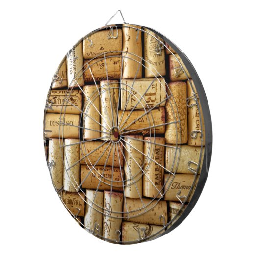 Wijnkurken Dartbord (Voorkant Rechts)