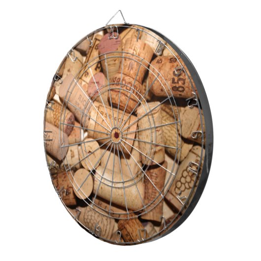 Wijnkurken Dartbord (Voorkant Rechts)