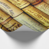 Wijnkurken Galore Cadeaupapier (Hoek)