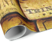 Wijnkurken Galore Cadeaupapier (Rol Hoek)