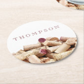 Wijnkurken - Onderzetters voor aangepast papier (Gebogen)