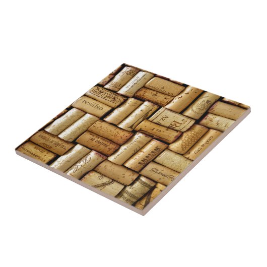 Wijnkurken Tegeltje (Zijkant)