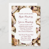 Wijnkurken Weddenschappen Kaart (Voorkant / Achterkant)