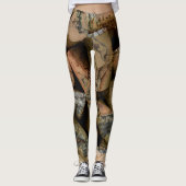 Wijnkurkontwerp Leggings (Voorkant)