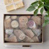 wijnkurkpapier tissuepapier (Geschenk)