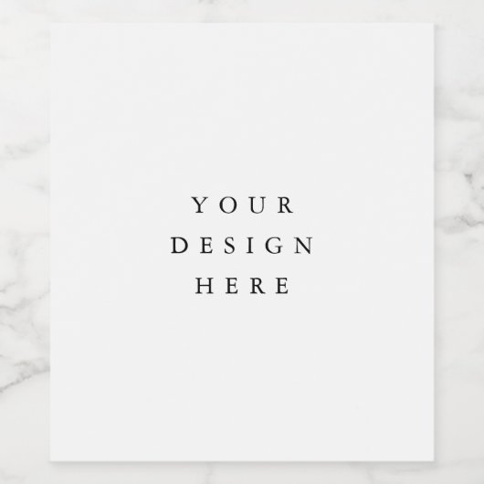 Wijnlabel afdrukken wijn etiket (Enkel label)