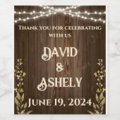 Wijnlabel bijtende wijn wijn etiket (Enkel label)