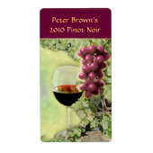  wijnlabel etiket (Voorkant)