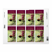 wijnlabel etiket (Full Sheet)
