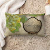 Wijnlabel op maat gepersonaliseerd graafwasser hom kussen (Deken)
