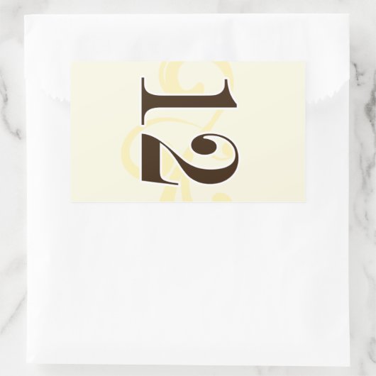 Wijnlabel Tabelnummer stickers 12 (Tas)