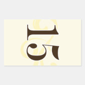 Wijnlabel Tabelnummer stickers 15 (Voorkant)