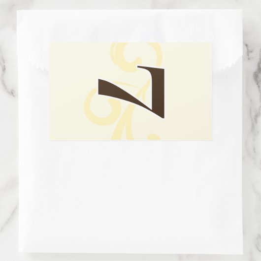 Wijnlabel Tabelnummer stickers 7 (Tas)