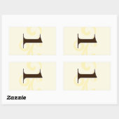 Wijnlabel Tafel Nummer Stickers 1 (Vel)
