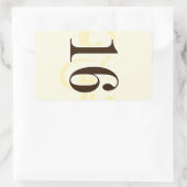 Wijnlabel Tafel Nummer Stickers 16 (Tas)