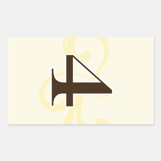 Wijnlabel Tafel Nummer Stickers 4 (Voorkant)