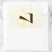 Wijnlabel Tafelnummer Stickers 7 (Tas)