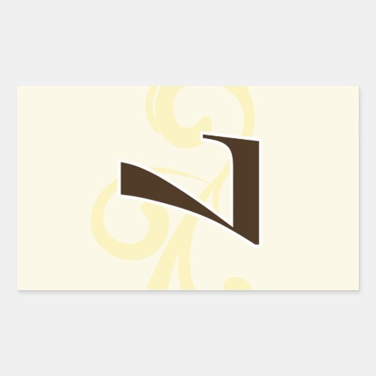 Wijnlabel Tafelnummer Stickers 7 (Voorkant)