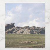 Wijnlabel Vedauwoo Wijn Etiket (Enkel label)