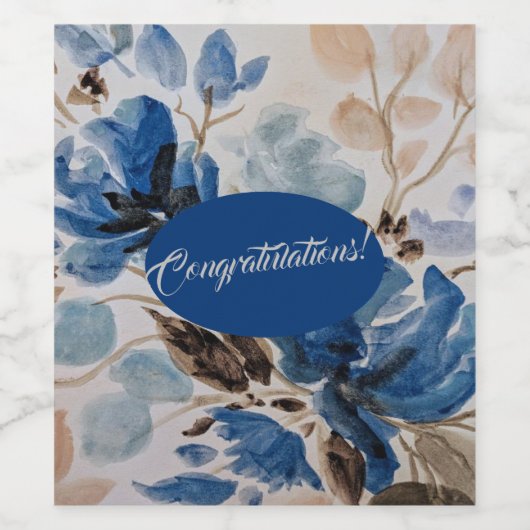 Wijnlabel voor elke viering! wijn etiket (Enkel label)