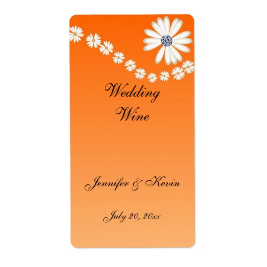 Wijnlabel voor weddenschappen etiket (Voorkant)