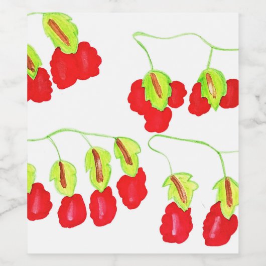 Wijnlabel Wijn Etiket (Enkel label)