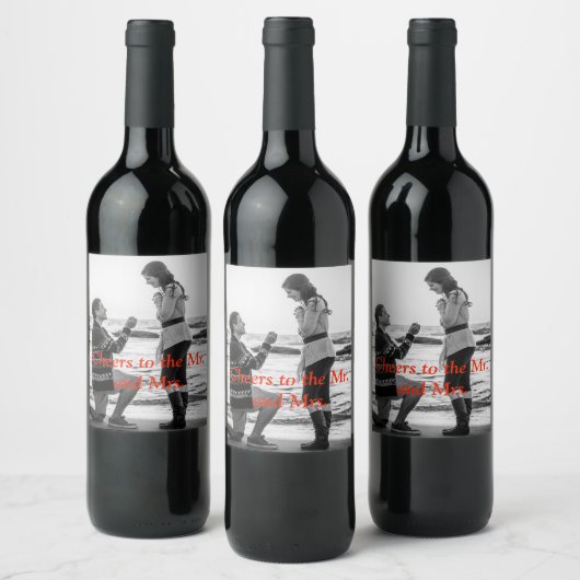 Wijnlabel Wijn Etiket (Flessen)