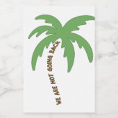 Wijnlabel Wijn Etiket (Enkel label)