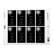 Wijnlabel winterweddenschap etiket (Full Sheet)