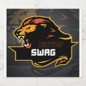 Wijnlabels! Sparkling Wijnetiket (Enkel label)