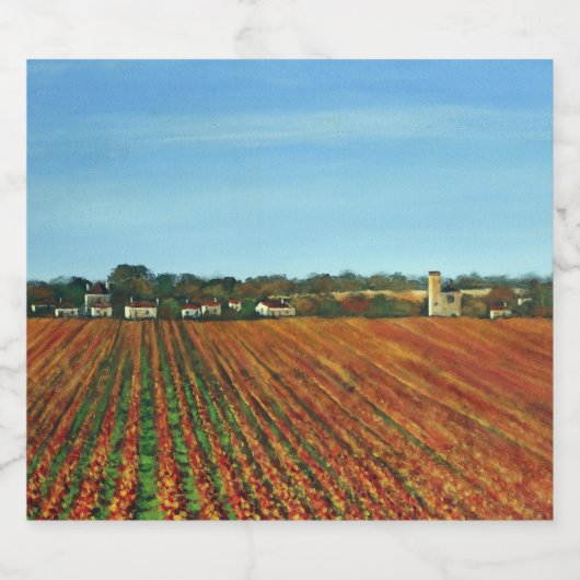 Wijnlabels Sparkling Wijnetiket (Enkel label)