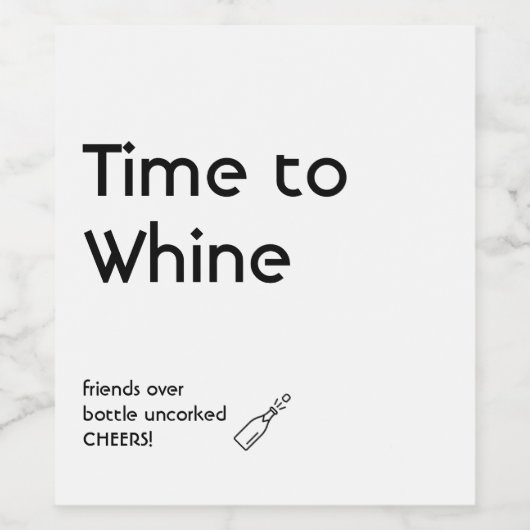 Wijnlabels Wijn Etiket (Enkel label)