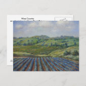 Wijnland-Briefkaart Briefkaart (Voorkant / Achterkant)