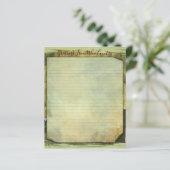 Wijnland-Briefpapier 4,5 x 5,6 inch Papier (Staand voorkant)