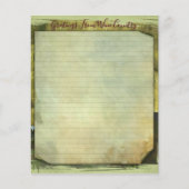 Wijnland-Briefpapier 4,5 x 5,6 inch Papier (Voorkant)