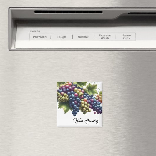 Wijnland-druiven Magneet (Insitu (Vaatwasser))