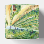Wijnland- en wijngaarden - Eigen wijngaarden Bedankdoosjes (Bovenkant)