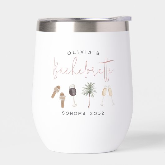 Wijnland-gepersonaliseerde Bachelorette (Links)