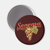 Wijnland Magneet (Voorkant / Achterkant)