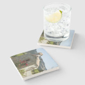 Wijnland-Onderzetter Stenen Onderzetter (Zijkant)