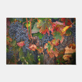 Wijnland oogstwijngaard met valkleuren deurmat (Voorkant)