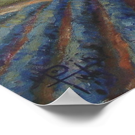 Wijnland Poster (Hoek)